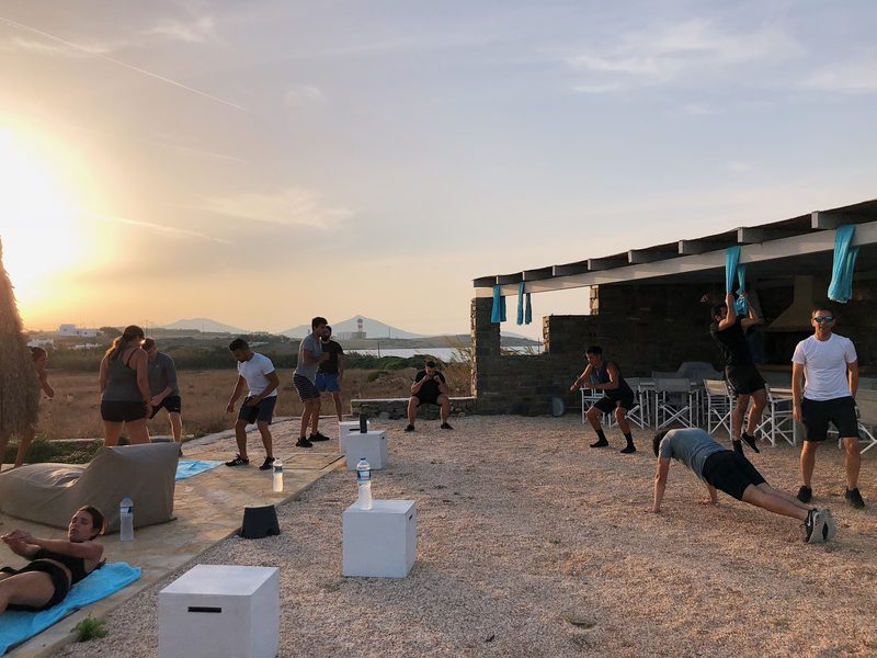 Cours collectif de Krav Maga en extérieur